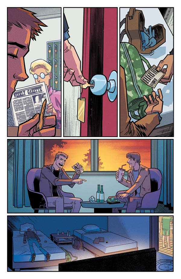Interior preview page from Supernatural: Wayward Special #1