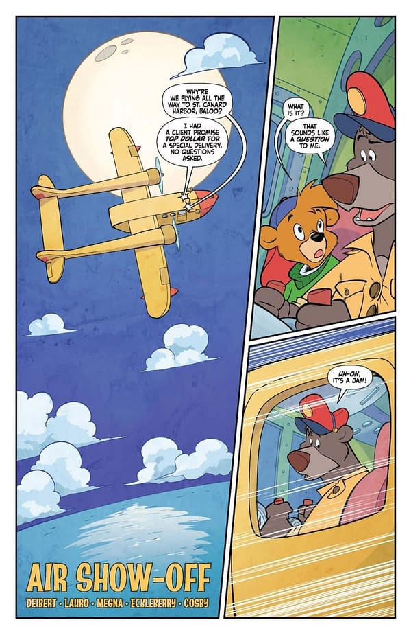 Interior preview page from TaleSpin #2