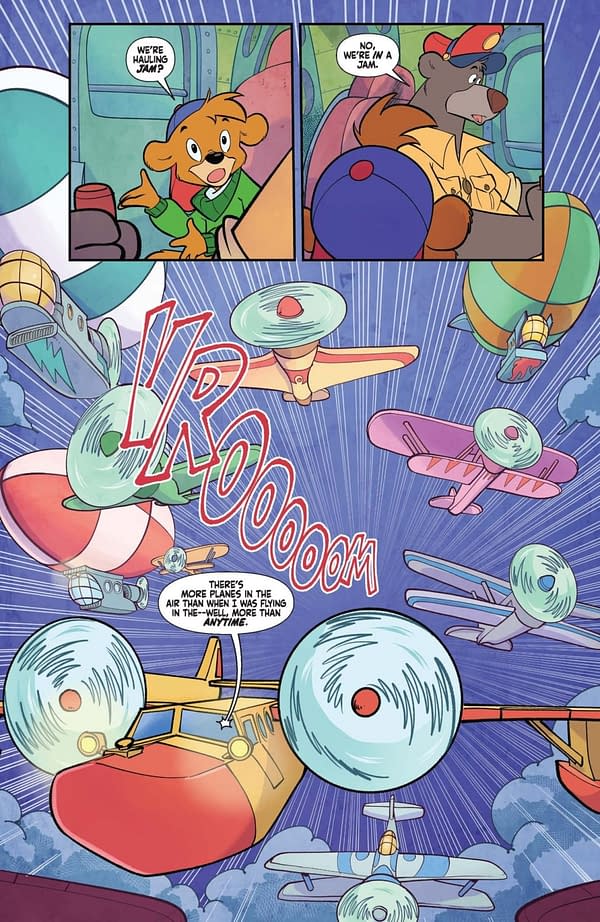 Interior preview page from TaleSpin #2