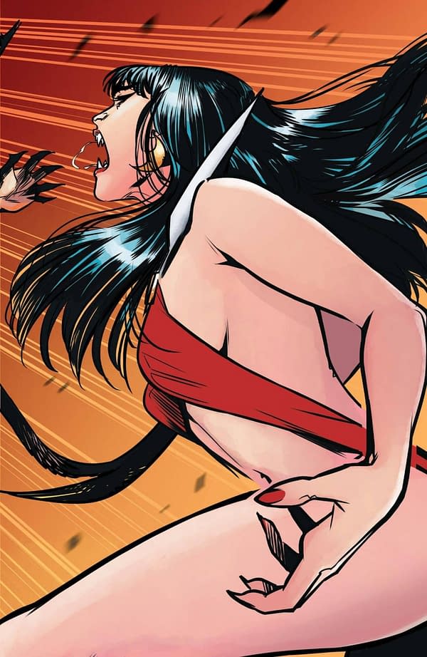 Interior preview page from Vampirella x Witchblade Special #1