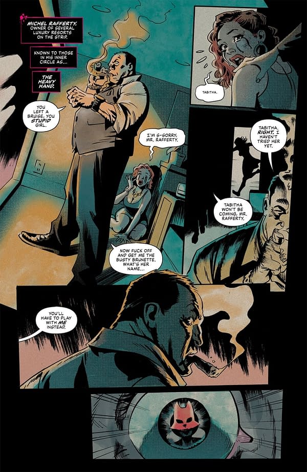 Interior preview page from Exquisite Corpses: Fox Mask Killer #1
