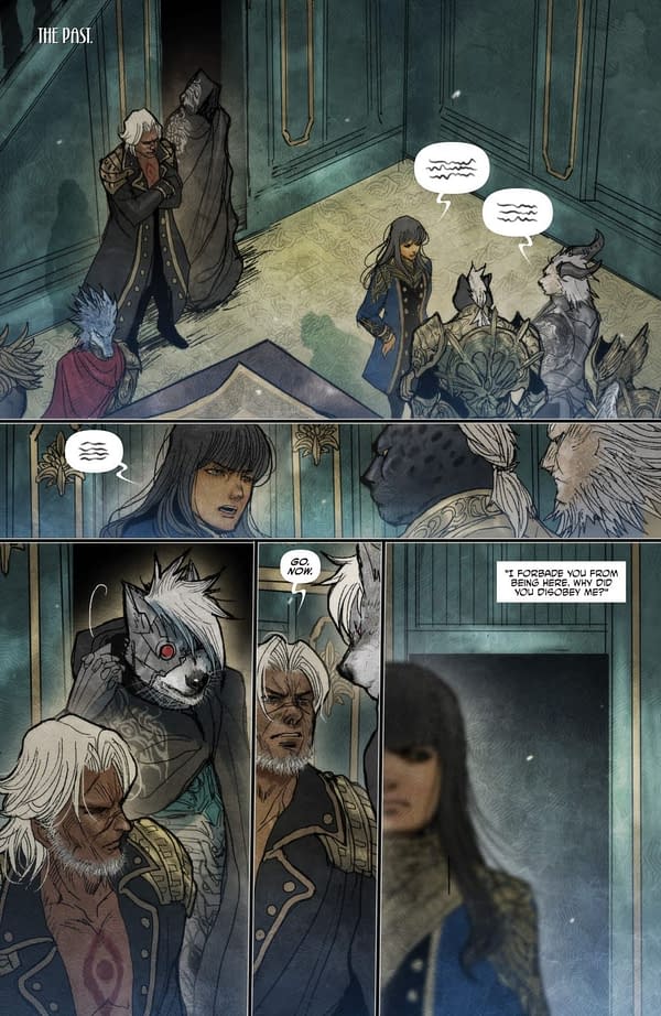 Interior preview page from Monstress #64