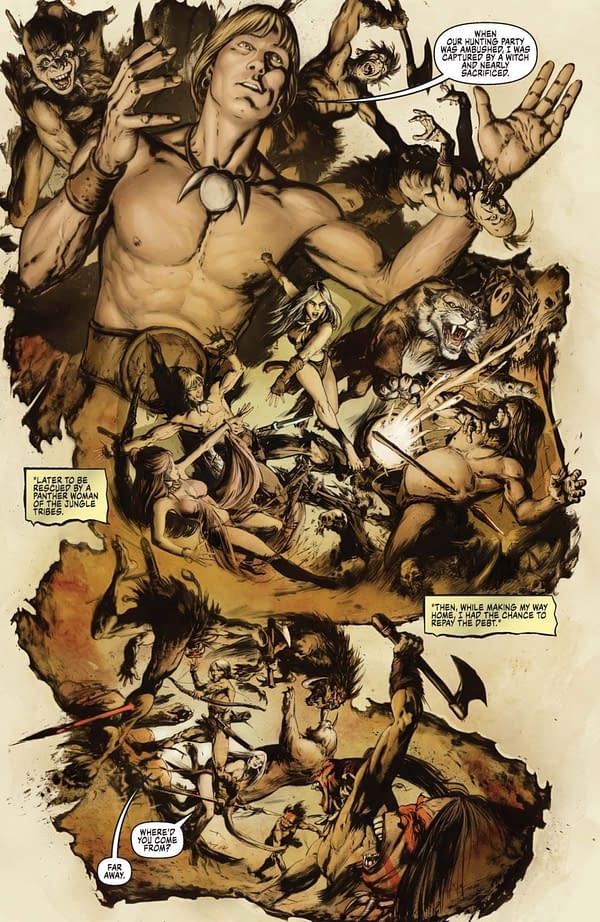 Fire and Ice #5 Preview: Larn Comes Home to a Hero's Welcome