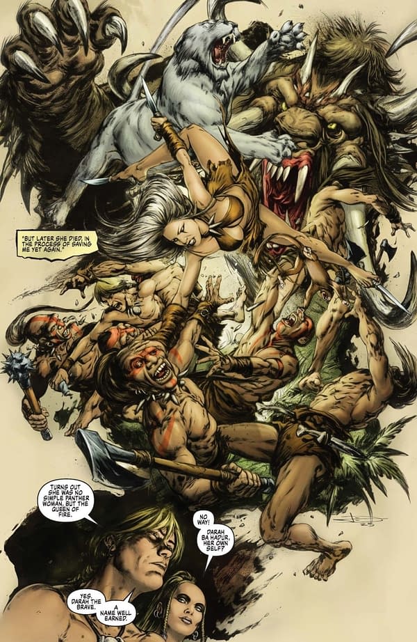 Fire and Ice #5 Preview: Larn Comes Home to a Hero's Welcome