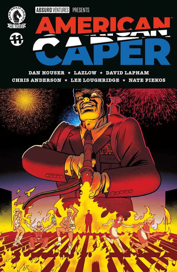 Cover image for AMERICAN CAPER #11 TYLER BOSS COVER