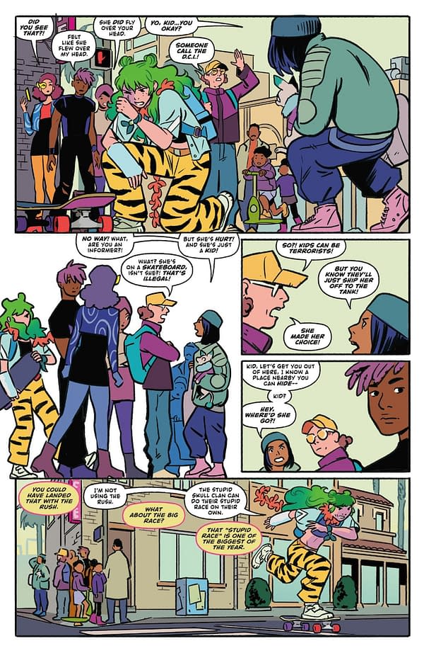 Interior preview page from SKATE ALI #4 NATACHA BUSTOS COVER