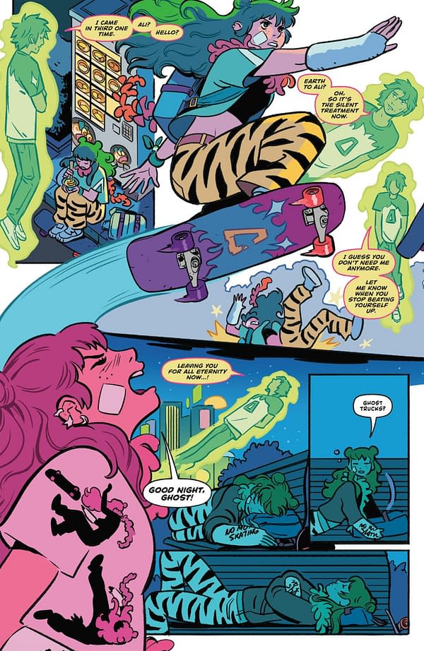 Interior preview page from SKATE ALI #4 NATACHA BUSTOS COVER