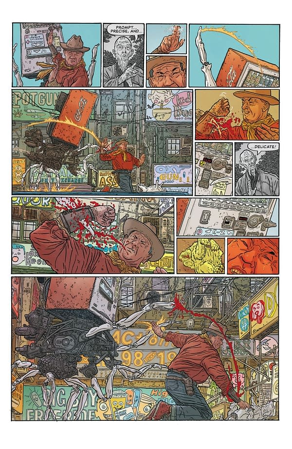 Shaolin Cowboy: Staying A.I.Live #3 Preview
