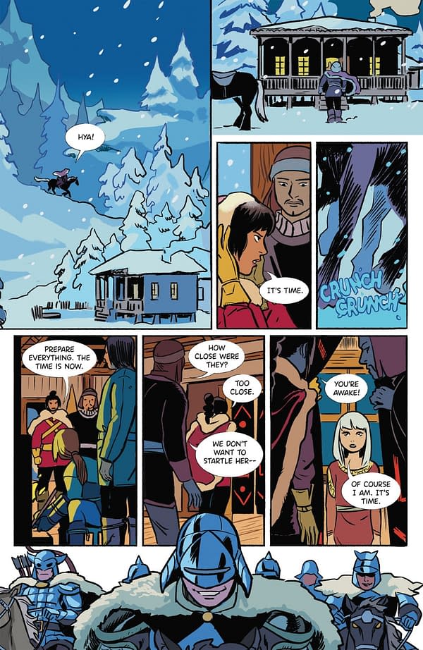 Interior preview page from NANO #2 NATACHA BUSTOS COVER