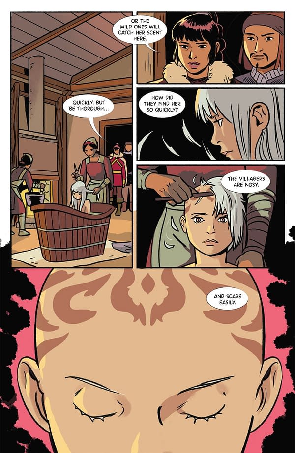 Interior preview page from NANO #2 NATACHA BUSTOS COVER