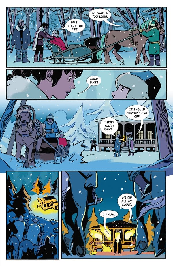 Interior preview page from NANO #2 NATACHA BUSTOS COVER
