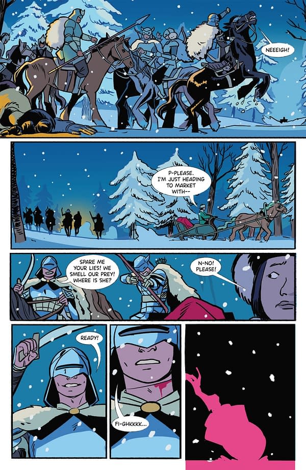 Interior preview page from NANO #2 NATACHA BUSTOS COVER