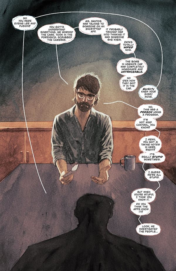 Interior preview page from THE SMART DIVISION #2 JOHN PEARSON COVER
