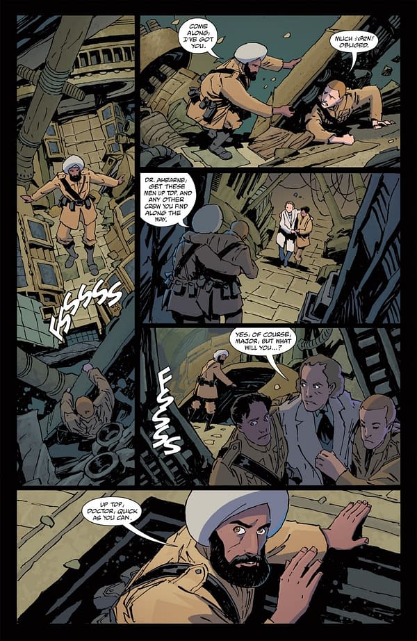 Interior preview page from THE FOUNDRY #2 CHRISTOPHER MITTEN COVER