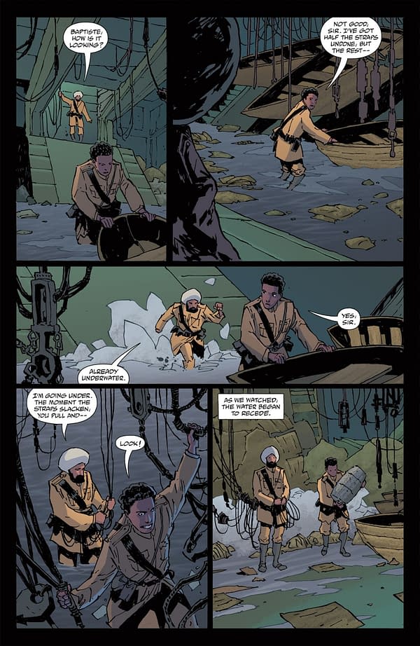 Interior preview page from THE FOUNDRY #2 CHRISTOPHER MITTEN COVER