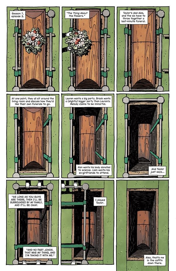 Interior preview page from SIX OF US #1 GABRIEL HERNáNDEZ WALTA COVER