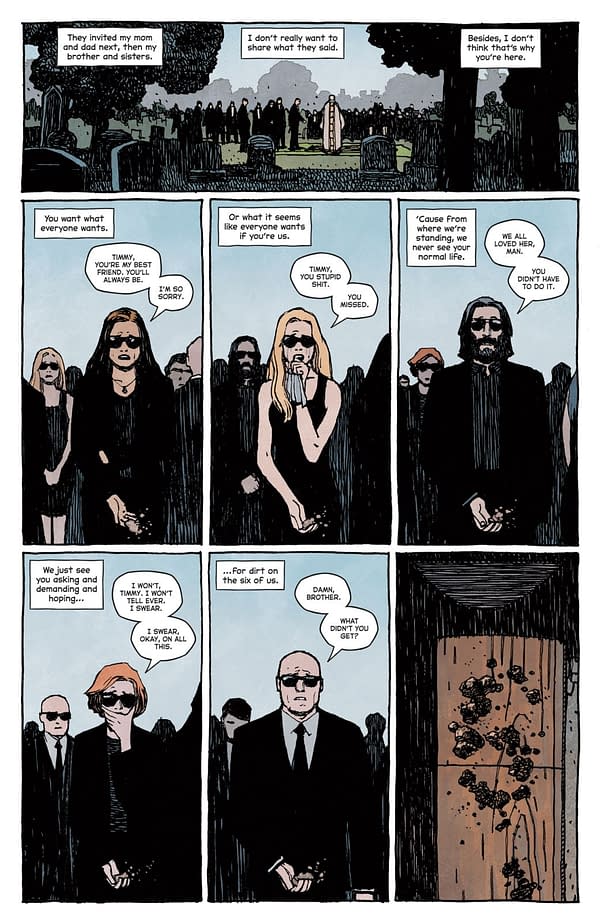 Interior preview page from SIX OF US #1 GABRIEL HERNáNDEZ WALTA COVER