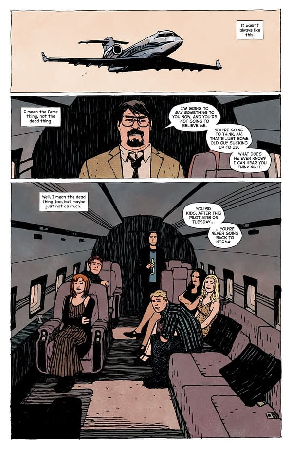 Interior preview page from SIX OF US #1 GABRIEL HERNáNDEZ WALTA COVER
