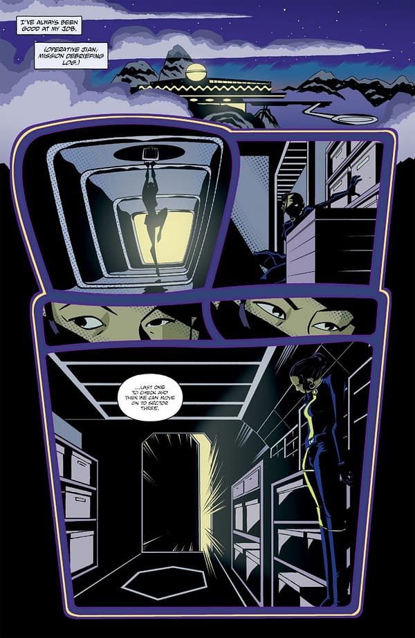 Interior preview page from GHOST OF A GHOST #1 MICHAEL AVON OEMING COVER