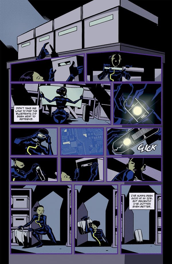 Interior preview page from GHOST OF A GHOST #1 MICHAEL AVON OEMING COVER
