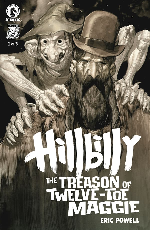 Cover image for HILLBILLY: THE TREASON OF TWELVE-TOE MAGGIE #1 ERIC POWELL COVER