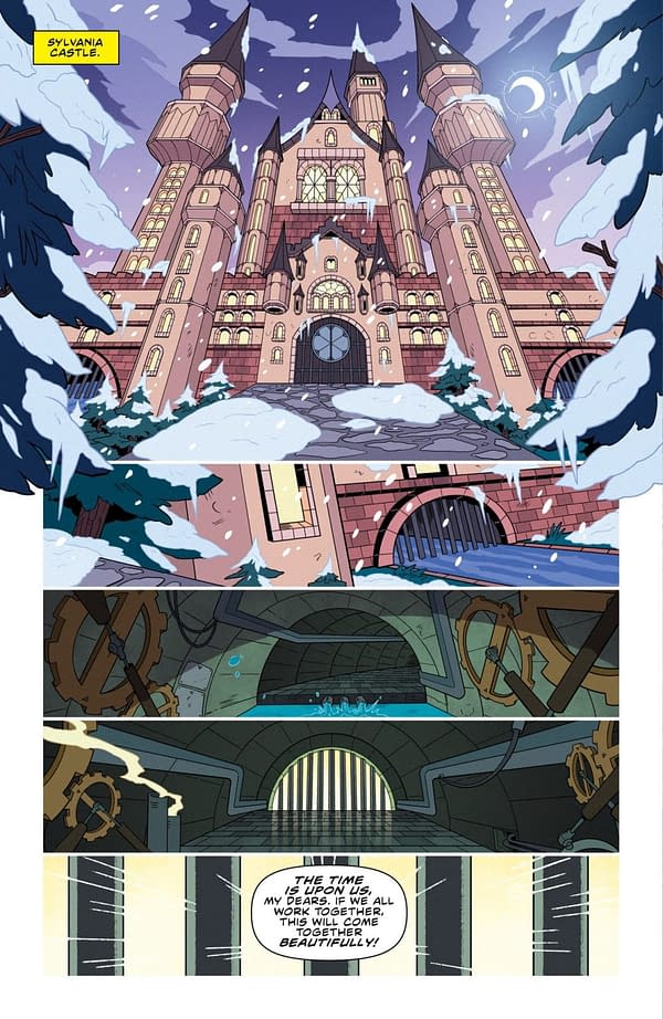 Interior preview page from SONIC THE HEDGEHOG #89 MILES ARQ COVER
