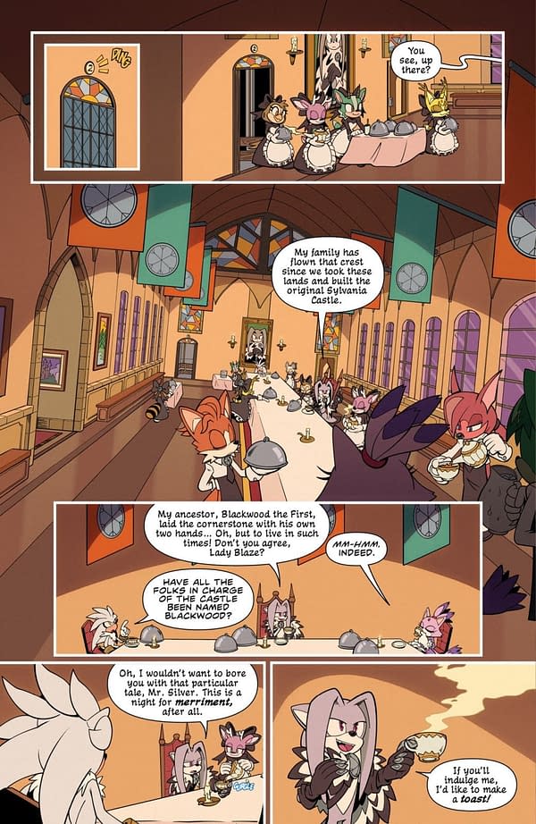 Interior preview page from SONIC THE HEDGEHOG #89 MILES ARQ COVER