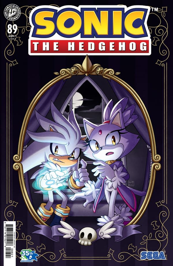 Cover image for Sonic the Hedgehog #89 Variant B (Oz)