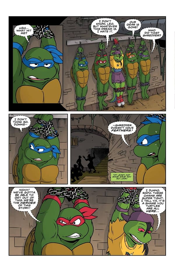 Interior preview page from TEENAGE MUTANT NINJA TURTLES: SATURDAY MORNING ADVENTURES #41 SARAH MYER COVER