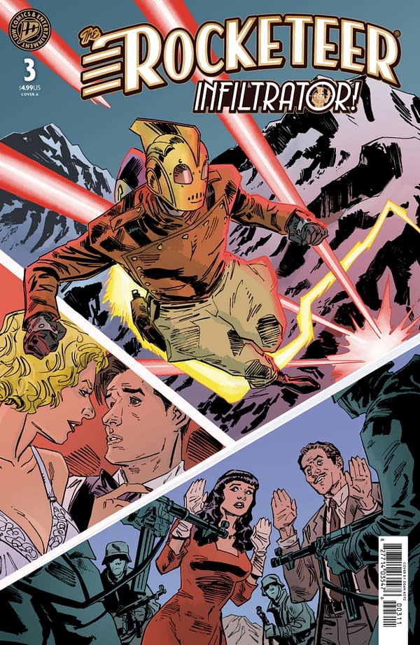 Cover image for THE ROCKETEER: INFILTRATOR! #3 DEAN KOTZ COVER
