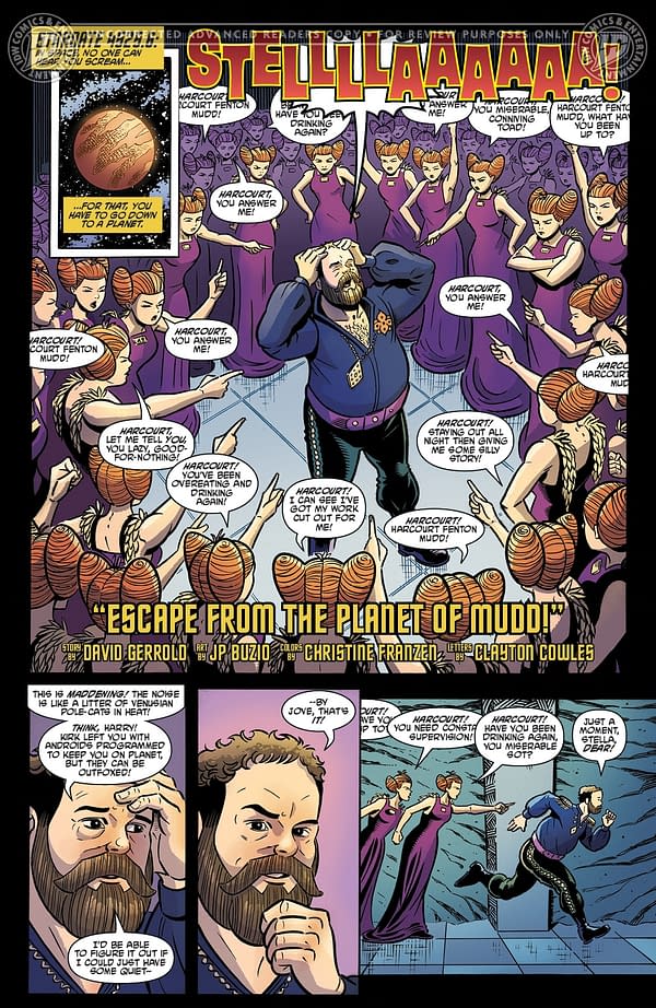 Interior preview page from STAR TREK: 60TH ANNIVERSARY SPECIAL #1 MICHAEL ALLRED COVER