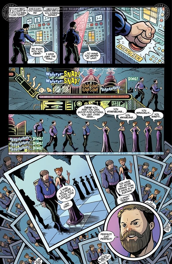 Interior preview page from STAR TREK: 60TH ANNIVERSARY SPECIAL #1 MICHAEL ALLRED COVER