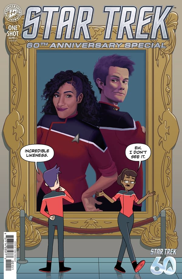 Cover image for Star Trek: 60th Anniversary Special Variant RI (15) (Fenoglio)