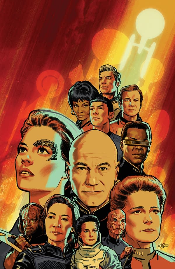 Cover image for Star Trek: 60th Anniversary Special Variant RI (25) (Cho Full Art)
