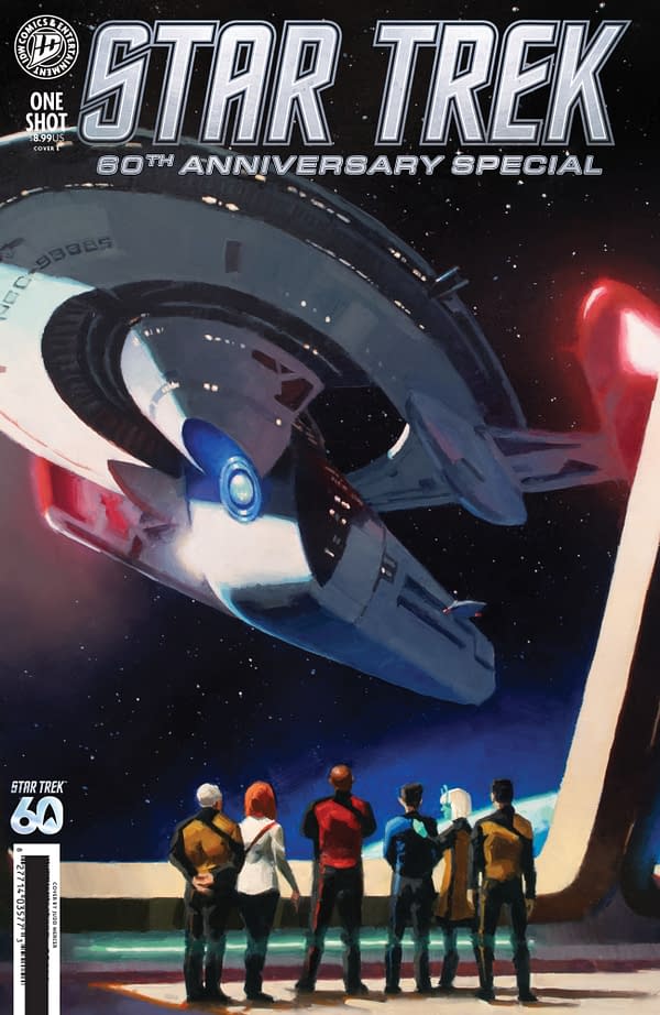 Cover image for Star Trek: 60th Anniversary Special Variant E (Mercer)