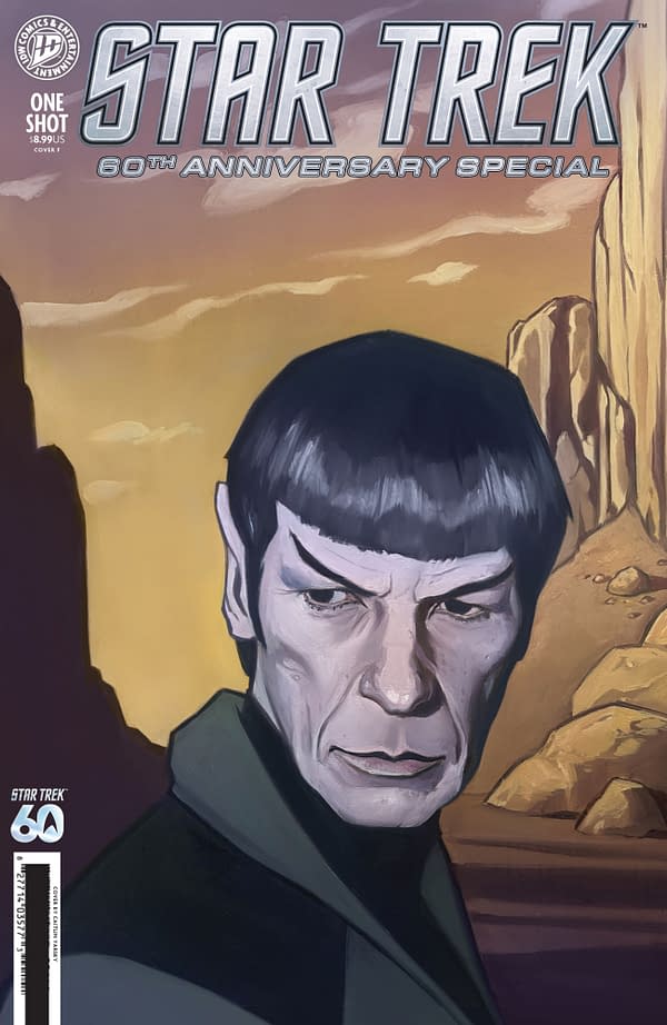 Cover image for Star Trek: 60th Anniversary Special Variant F (Yarsky)