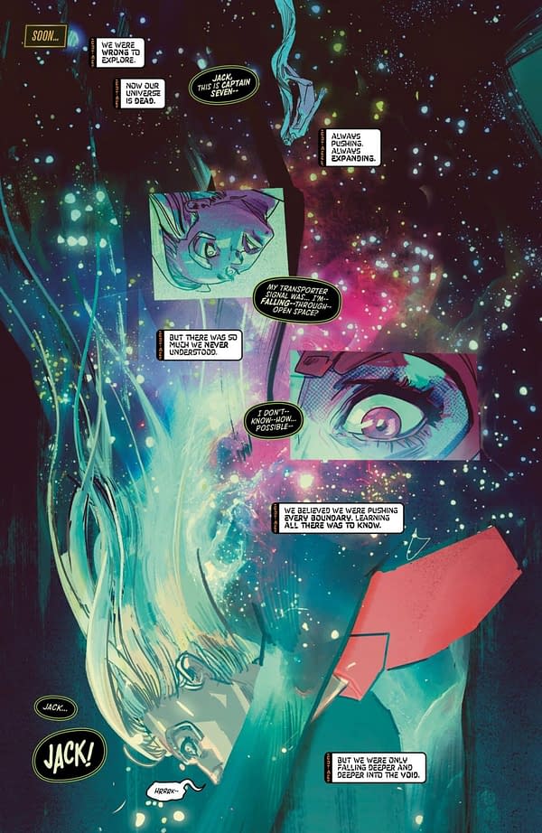 Interior preview page from STAR TREK #1 DENNIS MENHEERE COVER