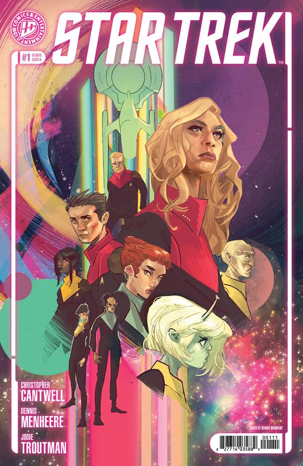 Cover image for STAR TREK #1 DENNIS MENHEERE COVER