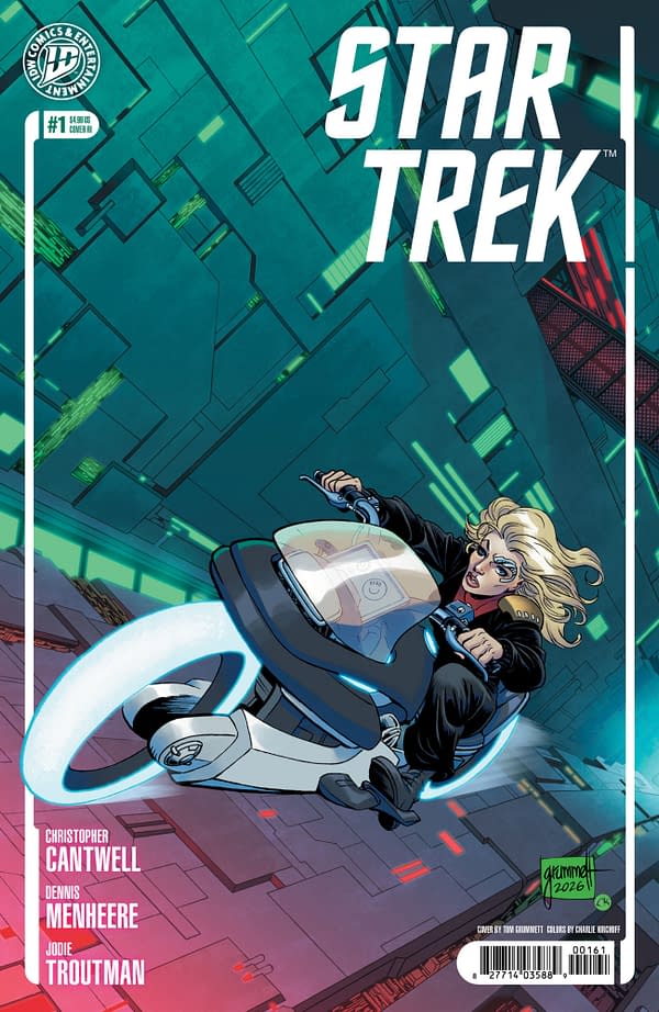 Cover image for Star Trek (2026) #1 Variant RI (15) (Grummett)