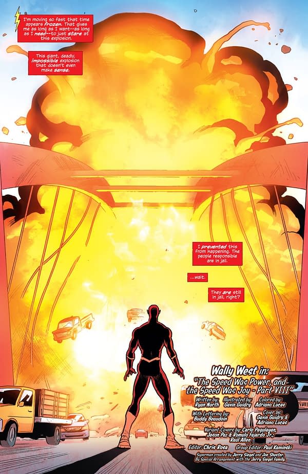The Flash #38 Preview: Wally's Speed Schemes Hit a Wall