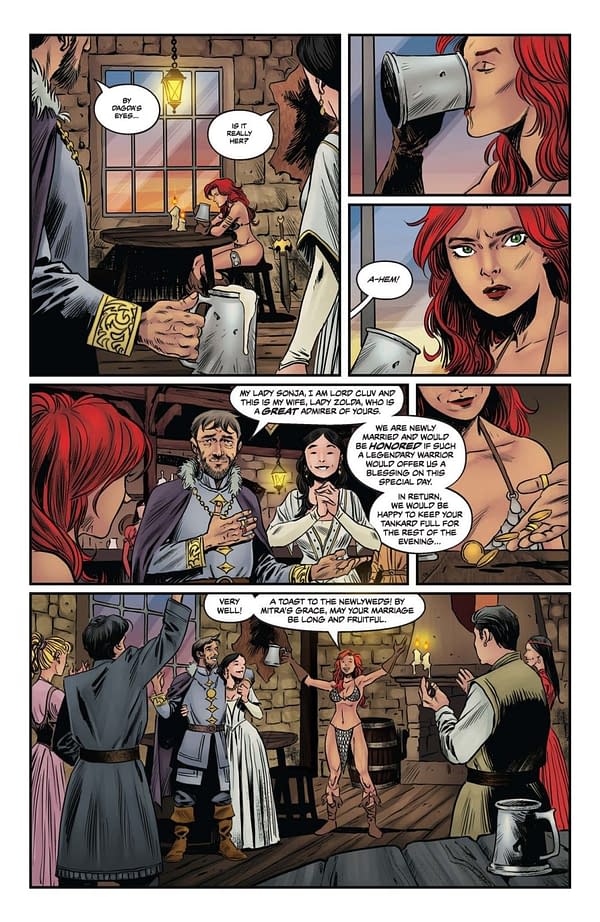 Red Sonja: She-Devil With a Sword #6 Preview: Til Death Do Us Part