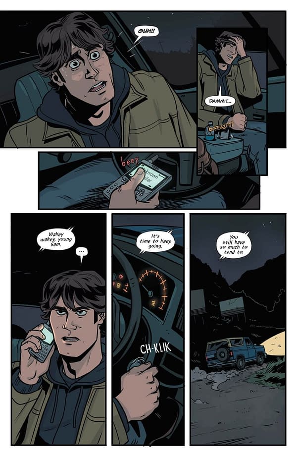 Interior preview page from Supernatural: Sam Winchester #1