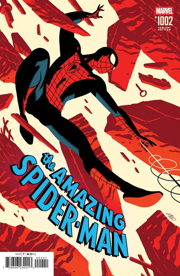 Cover image for AMAZING SPIDER-MAN #1002 MICHAEL CHO VARIANT