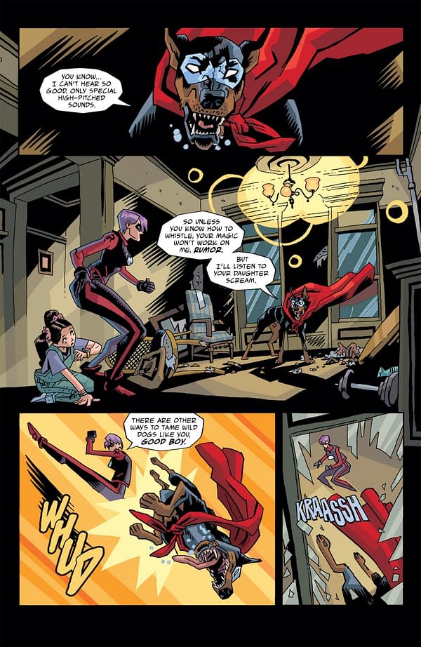 Interior preview page from THE UMBRELLA ACADEMY: PLAN B #5 GABRIEL Bá COVER