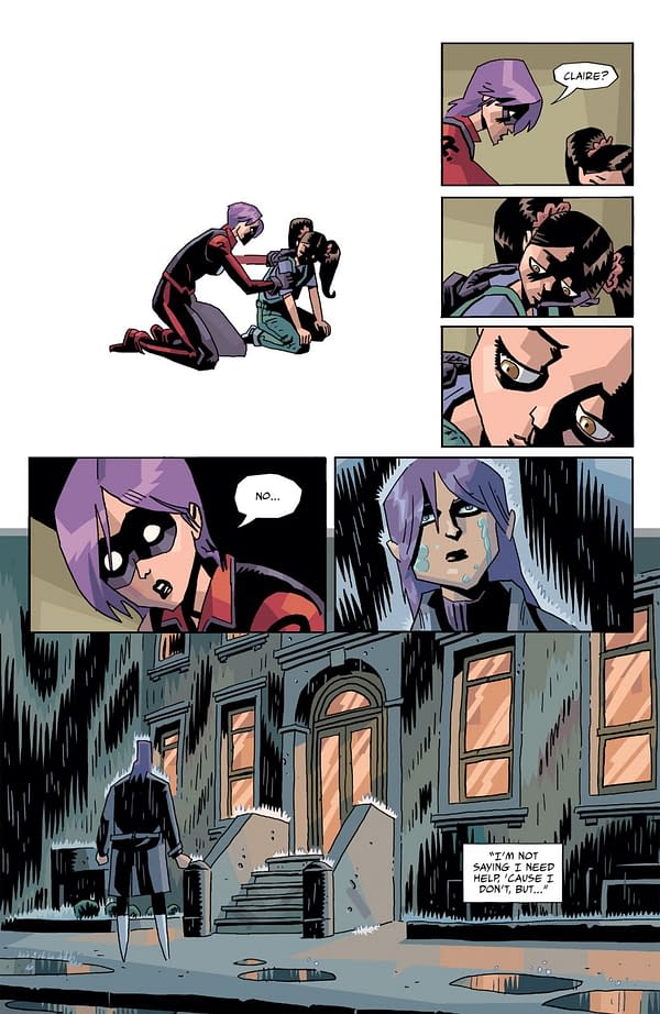 Interior preview page from THE UMBRELLA ACADEMY: PLAN B #5 GABRIEL Bá COVER
