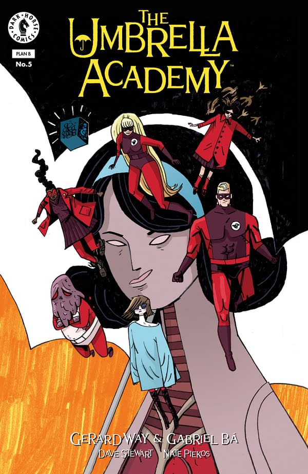 Cover image for The Umbrella Academy: Plan B #5 (CVR B) (Warwick Johnson Cadwell)