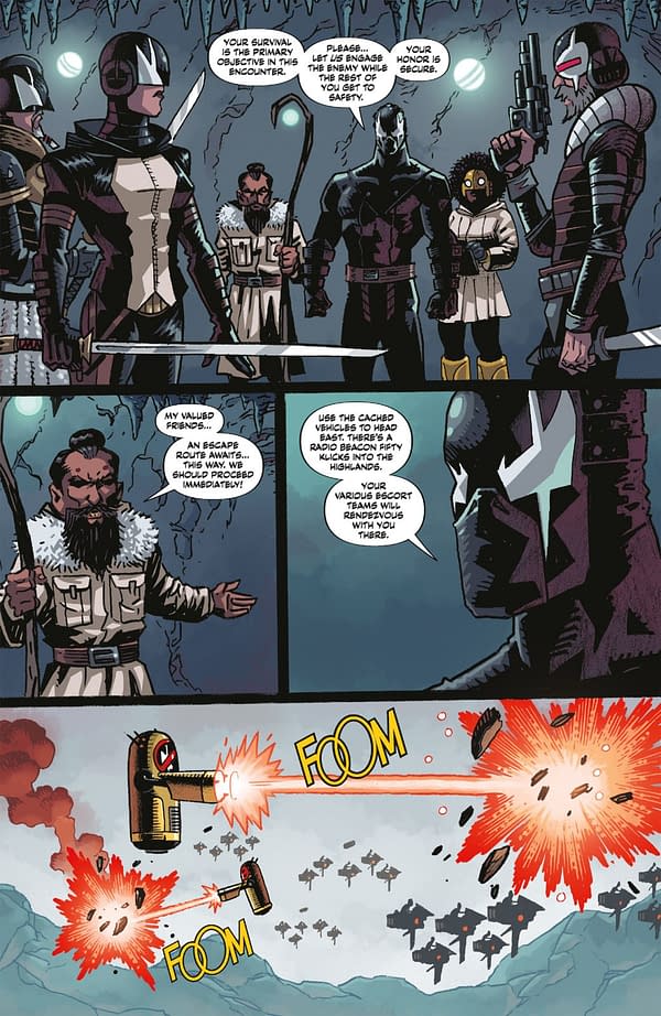 Interior preview page from GRENDEL: DEVIL'S CRUCIBLE--SEDITION #3 MATT WAGNER COVER