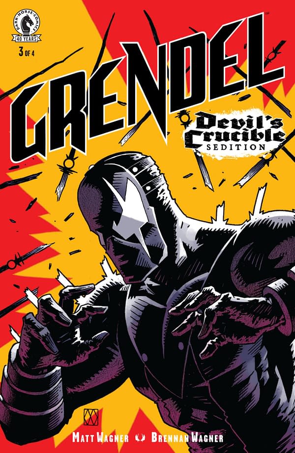 Cover image for GRENDEL: DEVIL'S CRUCIBLE--SEDITION #3 MATT WAGNER COVER
