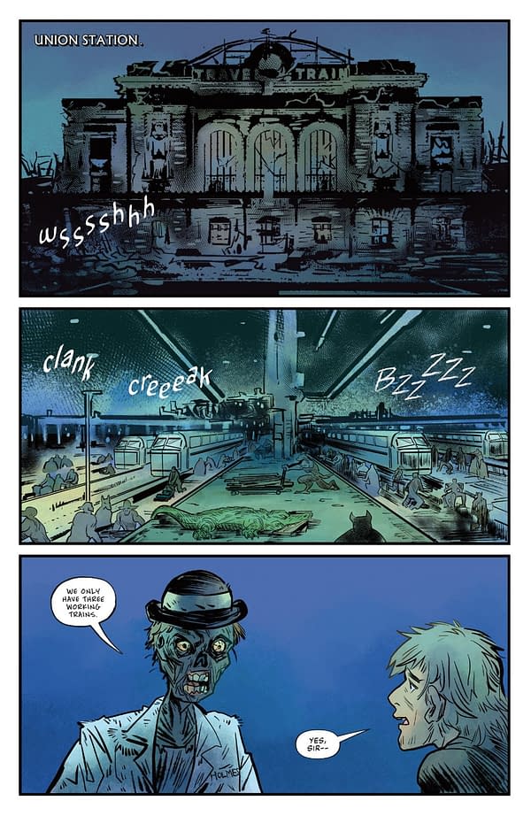 Interior preview page from KINGDOM OF EARTH #3 SOO LEE COVER
