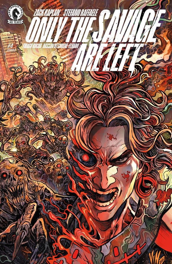 Cover image for Only the Savage Are Left #4 (CVR B) (Vincenzo Riccardi)